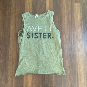 The Avett Brothers “Avett Sister” 2019 Concert Tank Sz Xs